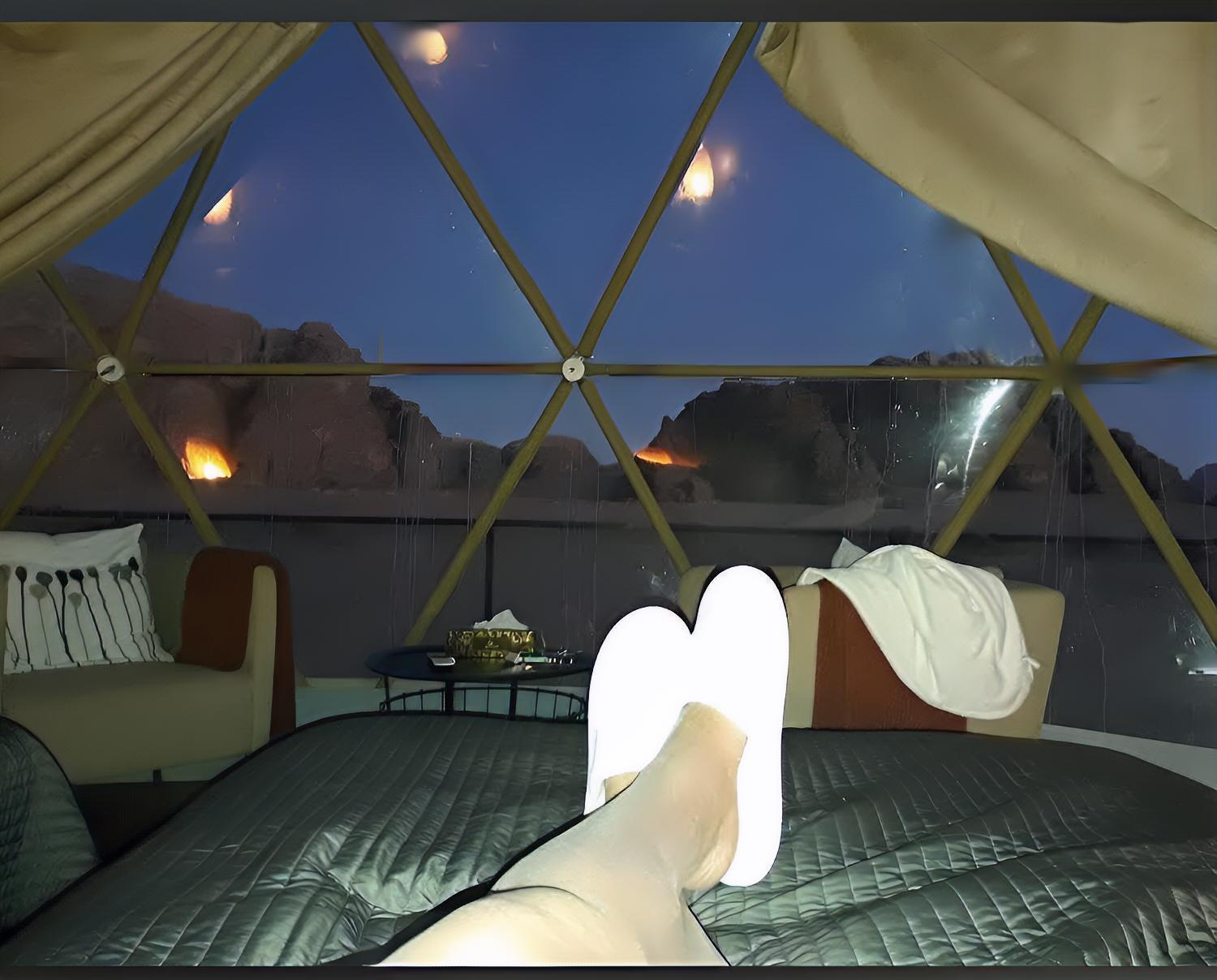 مبيت وإفطار وادي رم Titanic Camp المظهر الخارجي الصورة
